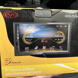 EVO 7” Touch Screen Multimedia Receiver AVN-750m