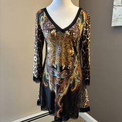 Multicolor Mini Dress or tunic
