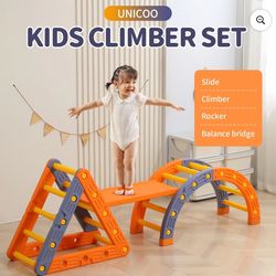 5-in-1 Kids Climbing Set ORANGE