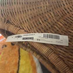 IKEA Ottoman Foot Rest With Storage New