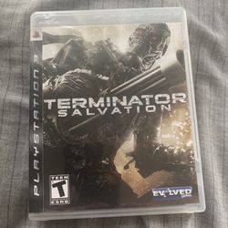 PS3 Terminator Salvation Game
