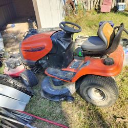 That's Good Morning Riding Lawn Mower Runs And Drives 375