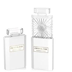 Mini Portable Fan Rechargeable,Battery Powered Fan,Handheld Fan With 3 Speeds Electric Fan For Girls Woman Office School Working Home