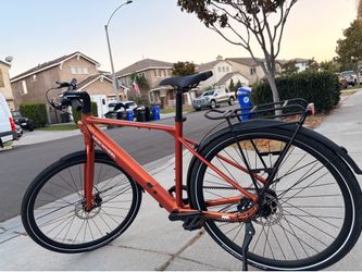 Orange Mokwheel FLINT E-Bike - Like New