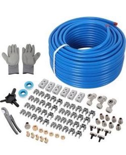 Compressed Air Piping System Kit with Fittings