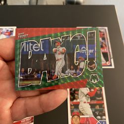 ANGELS BASEBALL CARD LOT..TROUT/SHOHEI