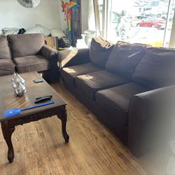 Queen Size Bed Sofa And Love Seat 