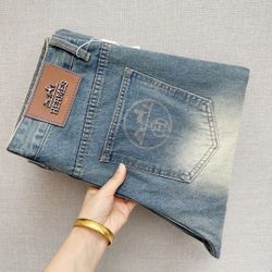 Hermes Men’s Jeans 2026 New 