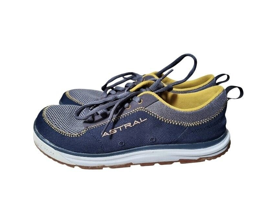 Astral Brewer Shoes Men 9 Blue Gray 2.0 Sneaker Water Trail Running Outdoor VGUC