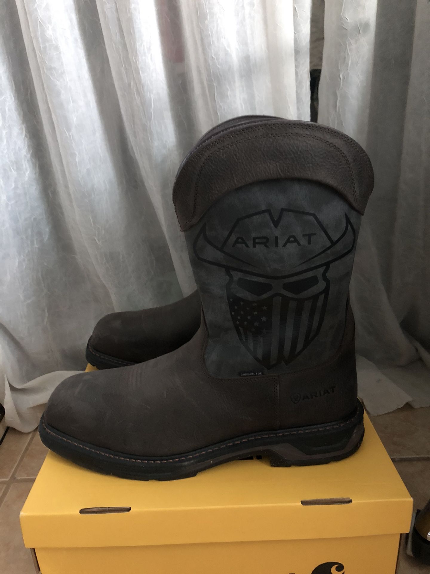 PULL ON COMPOSITE TOE WORK BOOT
