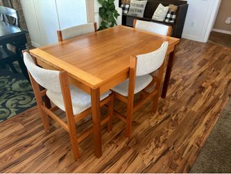 Mid century teak dining set