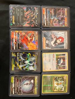 Pokémon TCG NM lot 8 cards near mint holo rare lucario GX blaziken GX