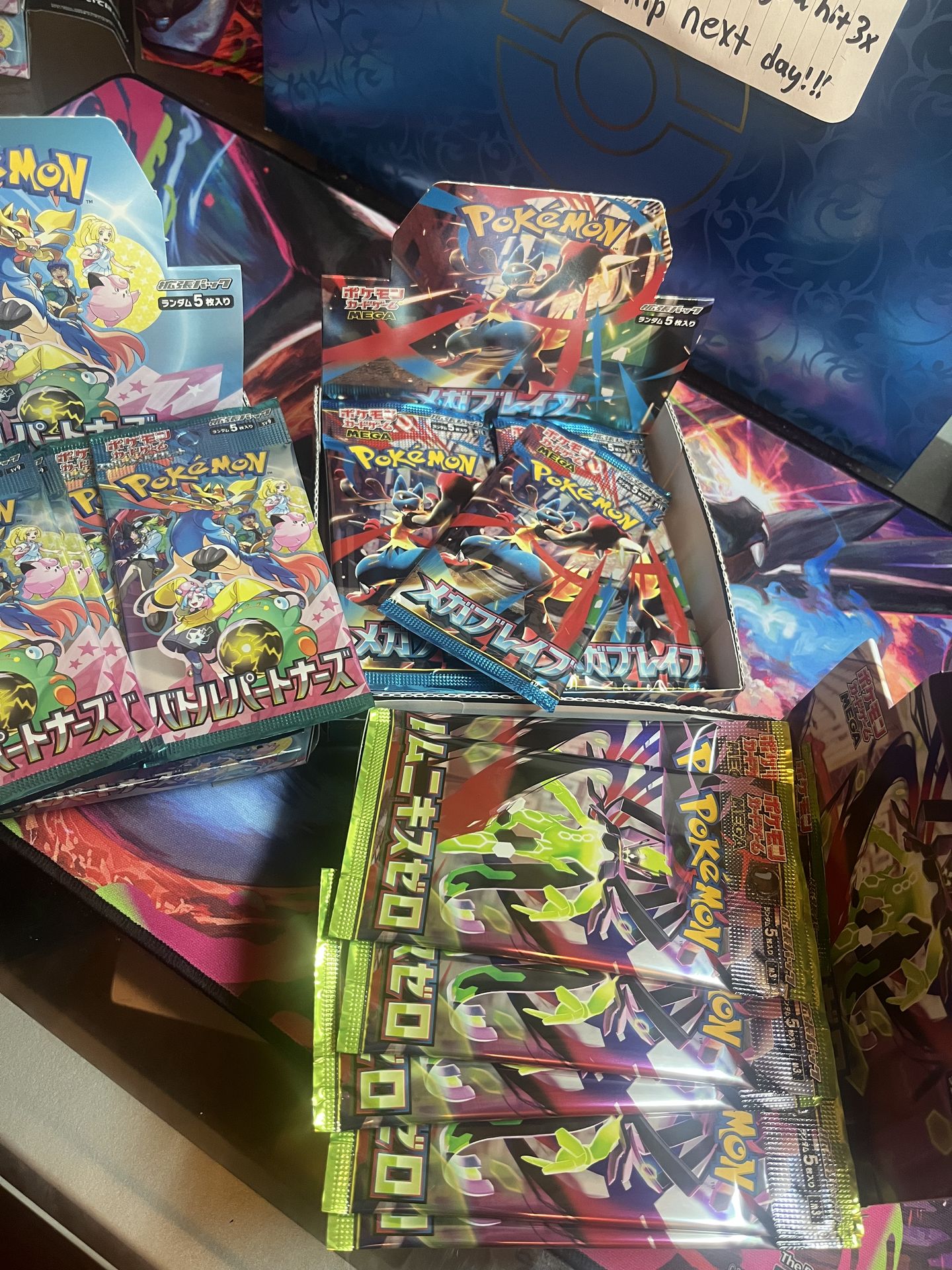 Pokemon Japanese packs