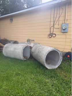 Concrete pipes