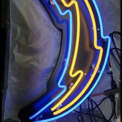 Custom Neon Chargers Sign