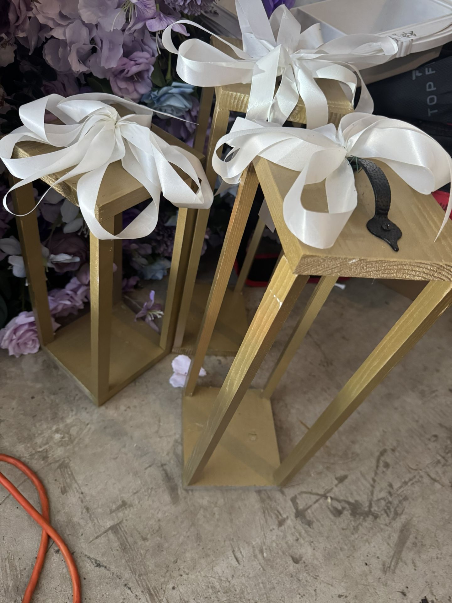 3 Piece Candle Decor