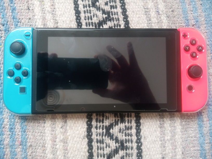 Nintendo Switch With Games And Accessories 