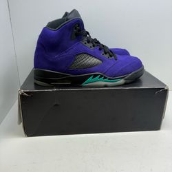 Jordan Retro 5 Alternate Grape Shoes 210443