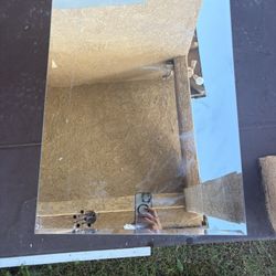 White Medicine Cabinet Mirror
