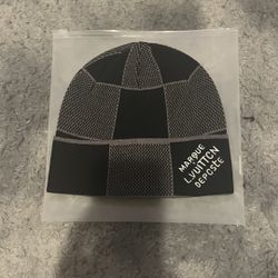 gray/black designer Beanie