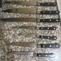 J.A. Henckels Knife Set