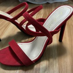 Red Heels Size 6.5