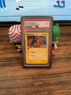 Charmander crystal guardians holo 49/100 PSA 6