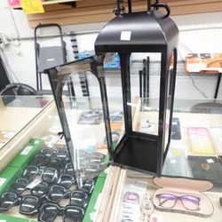 Better Homes & Gardens Black Metal Lantern Candle Holder 18″ – Medium