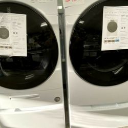 Virtual Appointment Available Open Box Front Loading Washer & DryerSet