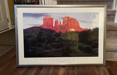 Mountain Picture Frame - Poster