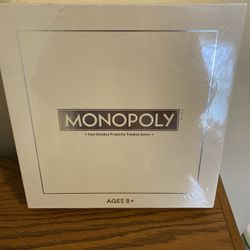 Nib Monopoly Pearl Collectors Edition With Cat Token ! 