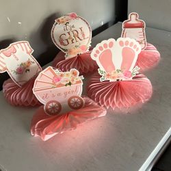 Baby Girl Shower Decorations 