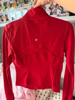 Lululemon dark Red define jacket