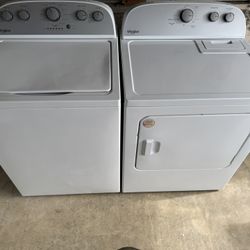 Whirlpool Washer And Dryer