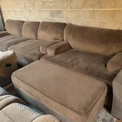 Brown Couch Set “WE DELIVER” 