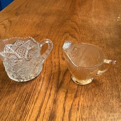 VINTAGE CREAM PITCHERS