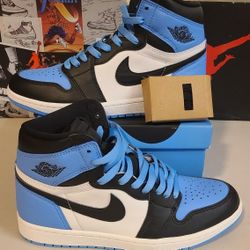 2023
Air Jordan 1 Retro High OG 'UNC Toe Men's Size 8
