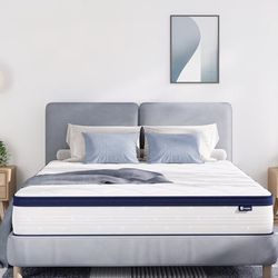 Brand new 12” QUEEN size cooling gel hybrid mattress