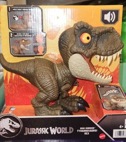 Jurassic world roar command