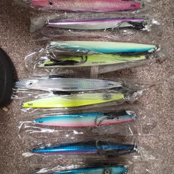 Tuna, Aj Or Snapper Jigs Fishing
