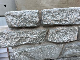 Faux Stone wall