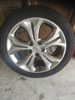 Wheel and tire like new