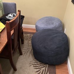 $25 For Both 2-Bean Bag Chairs - comfy