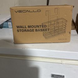 Wall Mounted Storage Basket 