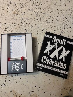 Adult XXX Charades Party Game – Complete – $20