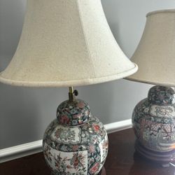 Porcelain Table Lamps 
