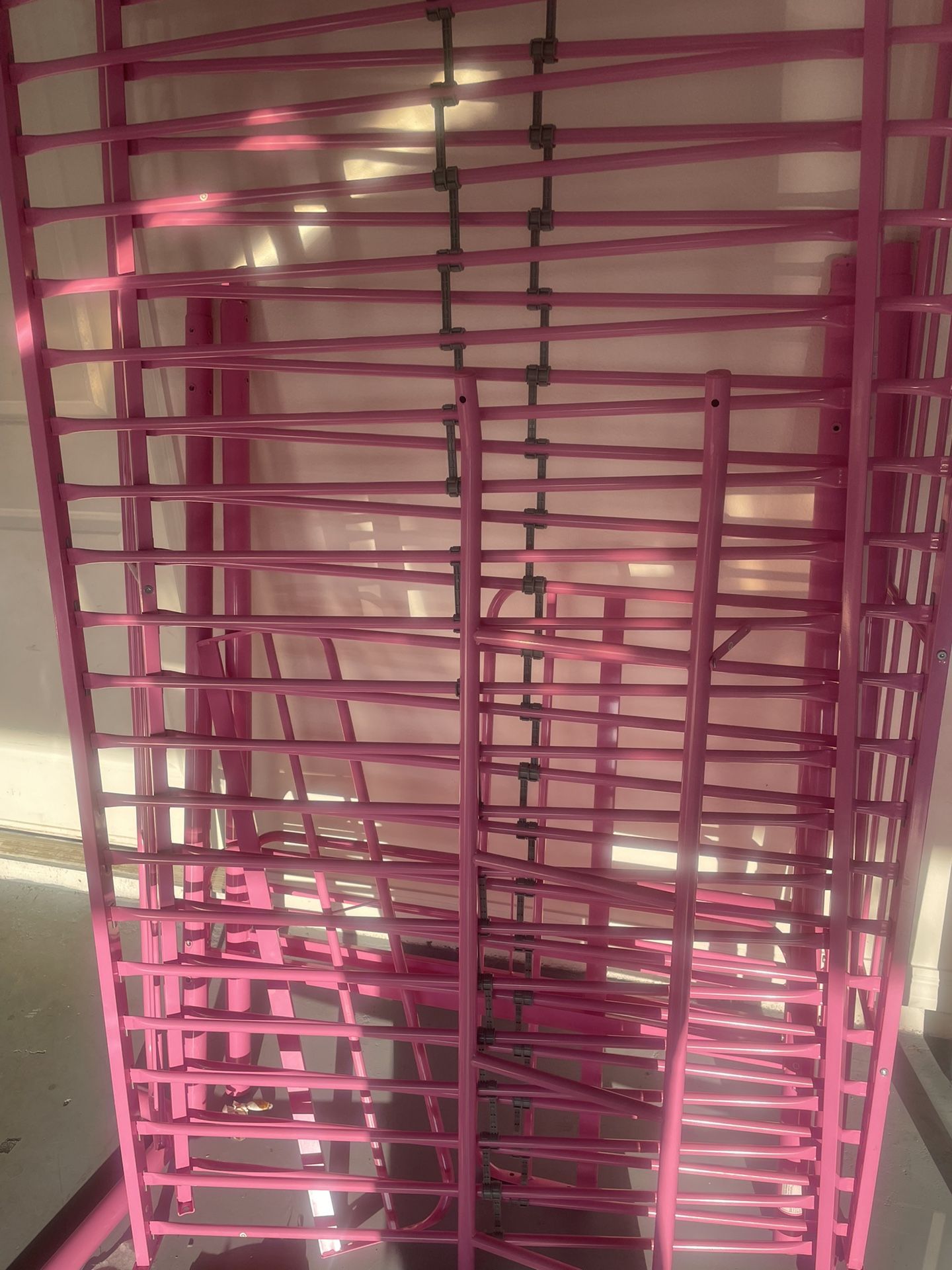 Pink Bunk bed