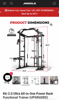 Mikolo K6 Power Rack