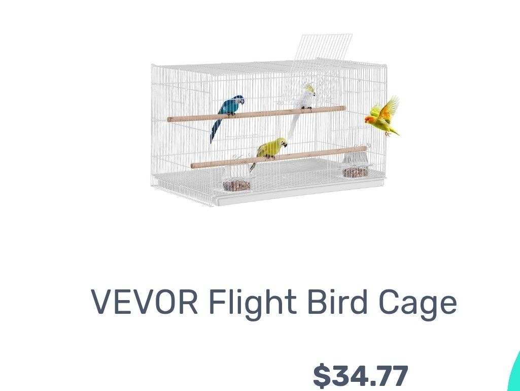 Vevor Flight Bird Cage