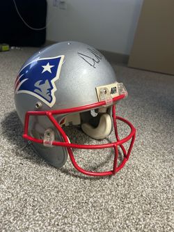 Drew bledsoe football helmet
